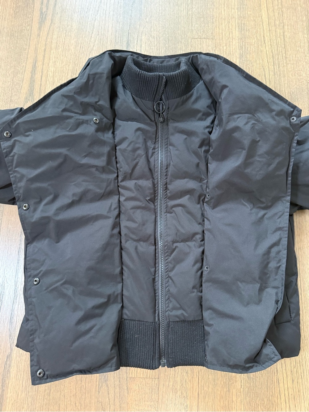 ba&sh Bowie Padded Puffer Jacket-Size 4-Black - Picture 7 of 15